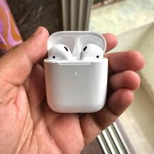Airpods are apple's true wireless headphones means each earbud is separate wirelessunit. Apple Wireless Airpods 2 Master Copy Shopznowpk