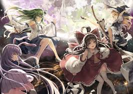 東方 touhou イラスト かっこいい ポーズ イラスト キャラクターデザイン