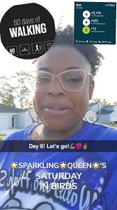 How is it going everyone! I myself is loving this 60 day walk challenge..  Thank you Coach Shenese Heyward-Rivers for always being so encouraging!  Here is Day 6 in the books!💪🏾💯🤞🏾#60DAYWALKCHALLENGE ...