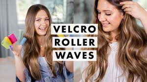 How to get rid of frizz with velcro rollers? How To Use Velcro Rollers Youtube Artofit
