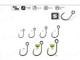 vmc 7237 bn light inline single hooks