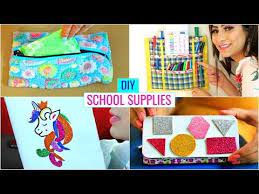 4 Diy For School Supplies Teenagers Hacks Crafts Anaysa Diyqueen Youtube In 2021 School Hacks Diy Diy School Supplies Diy And Crafts Sewing