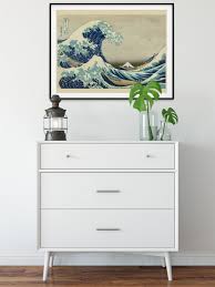 Leave some for the rest of us! Vintage Poster The Great Wave By Hokusai Kuriosis Vintage Prints