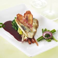 Recette De Poisson Avec Le Chef Bellin Blanc De Turbot Lie De Vin Haricots Verts Beurre Recette Haricots Verts Recette Poisson Recette