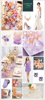 Lavender Peach Wedding Inspiration Peach Wedding Wedding Theme Colors Wedding Colors