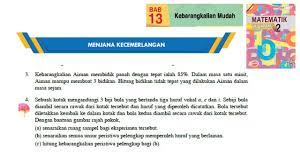 Pelajar tingkatan 2 atau pelajar pt3 boleh merujuk setiap. Kssm Matematik Tingkatan 2 Bab 13 Kebarangkalian Mudah Menjana Kecemerlangan No3 No4 Buku Teks V2 Youtube