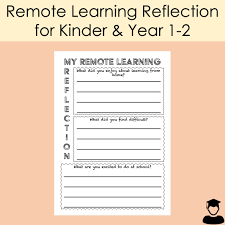 Remote Learning Reflection Victoria Australia Home Learning Student Reflection Learning