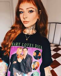 chloemmcf Rocking the Most Haunted Tee 👻🕺🏾💯