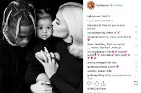 Stormi webster is serving face in kylie jenner's new instagram photos. Kylie Jenner Shares New Pics Of Stormi For Thanksgiving