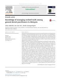 Lua error in module:coordinates at line 668: Pdf Knowledge Of Managing Avulsed Tooth Among General Dental Practitioners In Malaysia