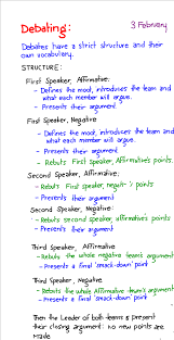 There's no need for speakers to memorise this guide. Debating The Nautical 9 Teaching Debate Speech And Debate Persuasive Writing