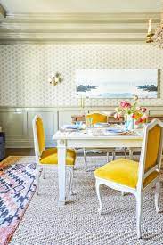 This dining room is a bit more traditional, with upholstered head chairs paired with side chairs that have a rustic vibe. 40 Best Dining Room Decorating Ideas Pictures Of Dining Room Decor