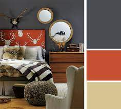 Color Palette Cozy Grey Cabin Chic Stylish Room Home
