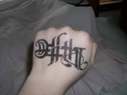 Life & death tattoos, profile picture. 40 Cool Ambigram Tattoo Ideas Hative