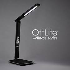 It's also slim and lightweight, lending a modern appearance to a cleverly capable fixture. Lamps Ottlite Executive Desk Lamp With 2 1a Usb Charging Port Home Furniture Diy
