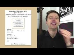 Boom Boom Out Go The Lights Little Walter Blues Harmonica Lesson Youtube Mundharmonika Lernen Mundharmonika Lernen