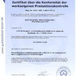 Lünen kg zechenstraße 6a 44536 lünen. K Plus Garagen Und Raumsysteme Gmbh Co Lunen Kg Certpoint Guteschutz Beton Nrw Bauprodukte Zertifikate 3 0