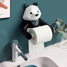 Check spelling or type a new query. Porte Rouleau Papier Toilette Mural Original Statuette Panda
