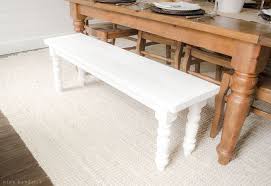 Use lots of glue here! How To Build A Simple Farmhouse Bench With Building Plans