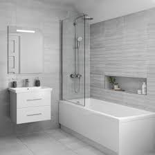 Bathroom wall tiles at westside tile & stone. Tresco Grey Matt 250x500mm Ceramic Wall Verona Group