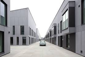 Umbau Schuppen Eins In Bremen Brandschutz Weitere Bauten Fassade Architektur Innenarchitektur Minimalistische Architektur