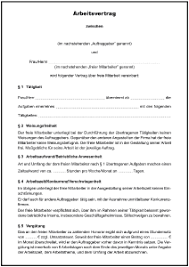 Wir übernehmen keinerlei haftung für unsere kostenlosen änderungsvertrag muster. Freier Mitarbeiter Arbeitsvertrag