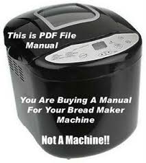 This small bread machine is meant for small. Cooks Essentials Bread Maker Machine Breadmaker Owner S Manual Recipes Bm2002b1 Ebay