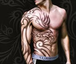 The problem of rib tattoos is that you in half of cases, you will feel pain when the artist will make it. Elegant Tribal Tattoo On Arm And Ribs Amazing Tattoo Ideas