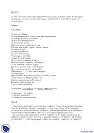 Exercices Sur Le Theme De L Afrique Docsity