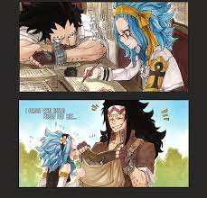 A Tale of Love – Gajeel and Levy | Daily Anime Art