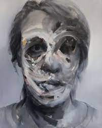 Daniel martin creeert zijn werk door de vervorming en recreatie van materie. 19 Daniel Martin Ideas Dark Portrait Portrait Painting Saatchi Art