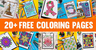Free printable coloring pages for adults with get your sweary coloring sheets now! The Ultimate List Of Legit Free Coloring Pages For Adults Hundreds Of Free Printables From 60 Sources