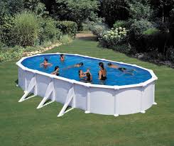 Ovalformpool High Line 132 Cm Tiefe In Verschiedenen Grossen Einsteiger Stahlwandpool Pools Schwimmbecken Pool Fresh Pool