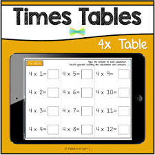 seesaw activities 4x table math online learning in 2020 online learning seesaw math pinterest