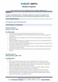 Need help writing your engineering resume? Resident Engineer Resume Samples Qwikresume