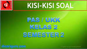 Kisi kisi ph uh kelas 3 tema 5 subtema 1 revisi 2018. Download Kisi Kisi Soal Pas Kelas 2 Semester 2 K13 Revisi 2018 Dicariguru Com