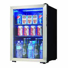 Standing Beverage Center Mini Fridge
