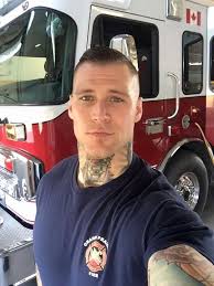 His Eyes Have Such A Tenderness About Them He Can T Put Out This Fire Kalynne Men In Uniform Hot Firemen Rugged Men