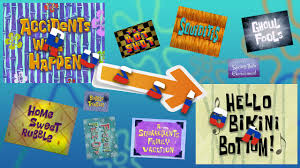 1 video games 1.1 themed 1.2 crossovers 2 arcade machines 3 educational 4 tv games 5 pc games (others) 6 cell phone games 7 mobile games 8 board and card games 9 see also 10 references this is a list of spongebob squarepants video games, including nickelodeon crossover video games featuring spongebob squarepants. Spongebob All Season 8 Title Cards In Russian Youtube