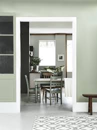 Suffolk Dining Table Hand Painted In Sage Sage Green Walls We Green Interiors Green Dining Room Green Walls Living Room Sage Green Walls