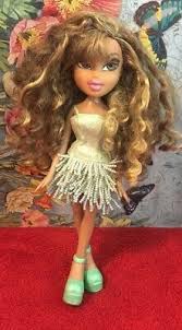 Bratz Doll Yasmin Curly Hair With Highlights Ebay Hair Highlights Curly Hair Styles Bratz Doll