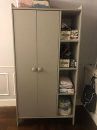 Children's ikea wardrobes and drawers. Ikea Kids Wardrobe In Grey Babies Kids Baby Nursery Kids Furniture Kids Wardrobes Storage On Carousell