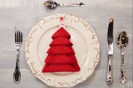 Tovagliolo Albero Di Natale Tovaglioli Alberi Di Natale Alimenti Di Natale