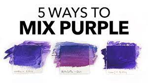 During my years of teaching color, i often hear painters complain about the difficulty in mixing a nice, clean and bright. What Colors Make Purple The Ultimate Guide To Mixing Purple Youtube