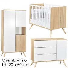 Découvrez notre offre chambre bébé sauthon sur la redoute. Sauthon Meubles Chambre Trio Lit 120 X 60 Commode Armoire Seventies Blanc Made In Bebe