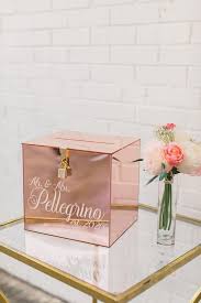 Rose Gold Mirror Acrylic Card Box I Custom Wedding Card Box Etsy Card Box Wedding Custom Wedding Card Box Wedding Card Box Lock