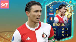 Latest fifa 21 players watched by you. Fifa 20 90 Tots Steven Berghuis Player Review Youtube