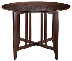 4.8 out of 5 stars 99. Mission Style Round 42 Inch Double Drop Leaf Dining Table Craftsman Dining Tables By Hilton Furnitures Houzz
