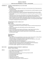 Maybe you would like to learn more about one of these? Hr Reporting Resume Samples Velvet Jobs
