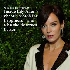 After splitting up from her husband and spiralling, Lily Allen